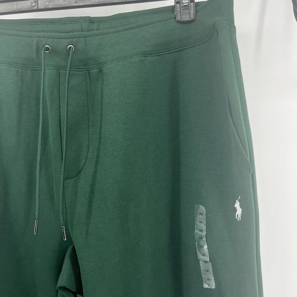 Ralph Lauren‎ Sweatpants Mens 1XB HUNTER GREEN Double Knit Jogger Pant